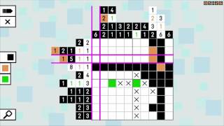 PicaPix Colour  How to solve color picross puzzles 12  small puzzles [upl. by Nerland143]