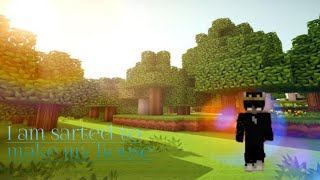 I am making my house minecraft [upl. by Ajet]