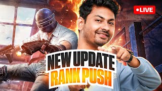 🔴LIVE  NEW RANK PUSH MODE IN NEW 34 UPDATE  ROAD TO CONQUEROR [upl. by Purse]