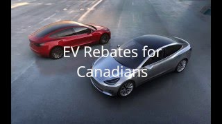 Canadian EV Rebates Explained [upl. by Nawek]