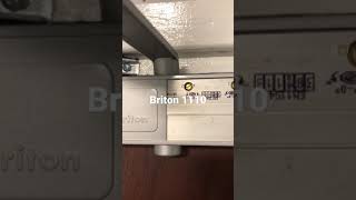 briton 1110 door closer speed and force adjustment [upl. by Shane]