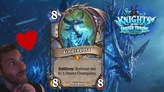 ¡SINDRAGOSA NUEVAS CARTAS 1  CABALLEROS DEL TRONO HELADO  Nueva Expansión de Hearthstone [upl. by O'Malley]