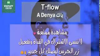 Tflow YAK ADENYA lyrics كلمات [upl. by Hanforrd]