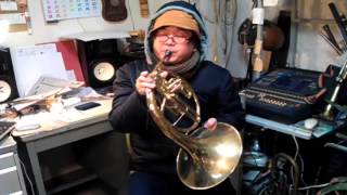 Mellophone BluesYAMAHA YMP201 [upl. by Starla]