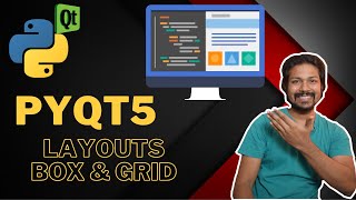 PYQT5 Tutorial Series  Layouts in PYQT5  BoxLayout amp GridLayout [upl. by Lizabeth]