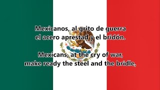 National anthem of Mexico  Himno Nacional Mexicano ESEN lyrics [upl. by Edals]