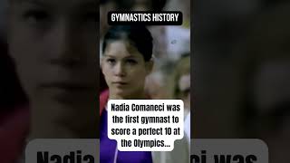 Nadia Comaneci The First Gymnast to Score a Perfect 10 at the Olympics shots olympics gym [upl. by Lexi]