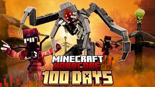 100 Days in a PARASITE APOCALYPSE in Hardcore Minecraft [upl. by Hpesoj]