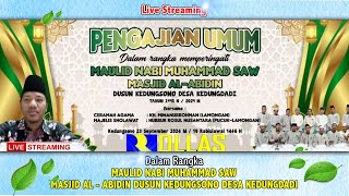 LIVE STREAM PENGAJIAN UMUM PENCERAMAH KH MINANURROHMAN  LAMONGAN   MAULID NABI MUHAMMAD SAW [upl. by Lidah]