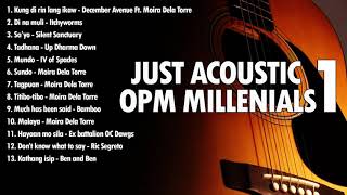 Just Acoustic OPM Millennials 1  Nonstop OPM instrumental acoustic for millennials [upl. by Akim]