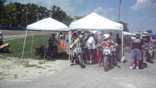 Vintage Motorcycle Flat Track Racing [upl. by Binette]