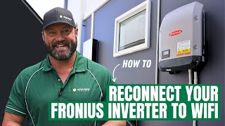 How to Reconnect Your Fronius Primo or Symo Inverter to WiFi [upl. by Rexana]