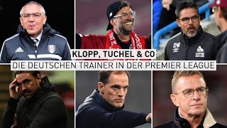 Rangnick Klopp amp Co  Deutsche Trainer in der Premier League  SID [upl. by Hallimaj]