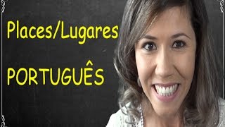 PLACES in Portuguese LUGARES en Portugués subtitles in English subtítulos en español [upl. by Ahsaret]