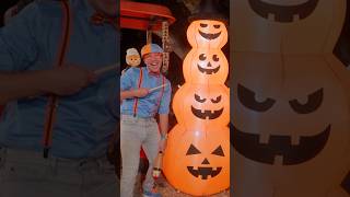 Blippis ULTIMATE Trick or Treat Challenge blippi shorts [upl. by Naes]