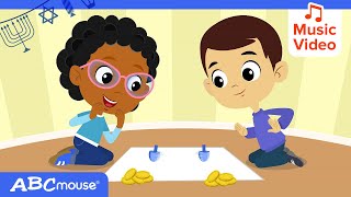 🕎 Hanukkah Oh Hanukkah Light the Menorah amp Spin the Dreidel  Festive Song for Kids  ABCmouse 🎉 [upl. by Idid]