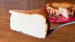 I Made a Perfect Basque Cheesecake Creamy Smooth and Delicious [upl. by Irrol]