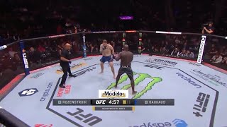 FULL FIGHT Rozenstruik vs Daukaus ⚔️💥 BigiBoy UFC282 [upl. by Bonns]