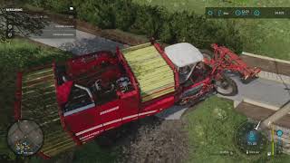 Aardappels rooien  Farming Simulator 22 Thornton Farm 62 [upl. by Kelvin]