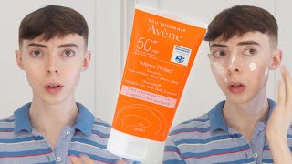 Avene Intense Protect SPF 50 SUNSCREEN Review [upl. by Nanete]