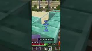 FARM DE LAVA MINECRAFT BEDROCK 121 [upl. by Lizbeth]