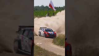 BIG Drift from Tänak 😎 [upl. by Peednus]