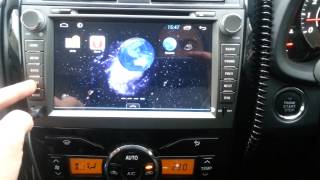 Обзор Штатное головное устройство Toyota Corolla 2010 на 1 ОС Android 411 [upl. by Ysdnyl]