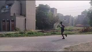 CRPF Tradesmen second list running CRPF camp lucknow physical 5 km running [upl. by Dlonra]