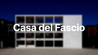 페이서 Giuseppe Terragni  Casa del Fascio 모델링  라이노 [upl. by Wolpert]