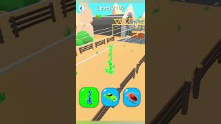 Shape shifting2 game level2192 hyper casual game shapeshifting gameplay gaming shortvideo [upl. by Lester]