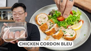 TIPS NYA TUH GINI RESEP CHICKEN CORDON BLEU ALA WILLGOZ [upl. by Whiteley423]