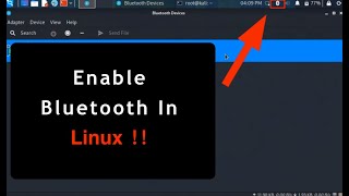 How To Install Bluetooth In Linux  Connect Bluetooth Device with Linux [upl. by Haila]