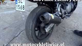 Suzuki Bandit gsf 600  exhaust  LeoVince Factory evo 2 carbon [upl. by Nahij]