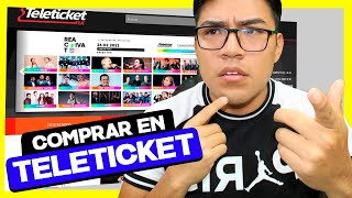 ✅ Como COMPRAR ENTRADAS en TELETICKET  PERÚ [upl. by Bobbi]