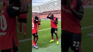 Victor Boniface celebration shorts football celebration [upl. by Herve]