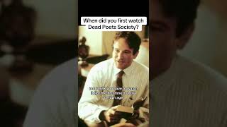 Dead Poets Society 🎬 When did you first watch it deadpoetsociety movies [upl. by Nuris]