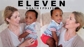 Benjis hilarious 11 Month Update \\ Domestic Adoption Story [upl. by Kannry656]