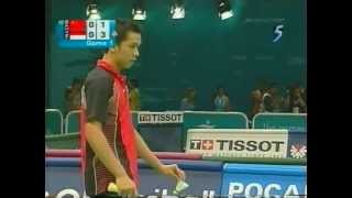 Badminton 2006 Asian Games MS Final Taufik Hidayat vs Lin Dan [upl. by Rozamond303]