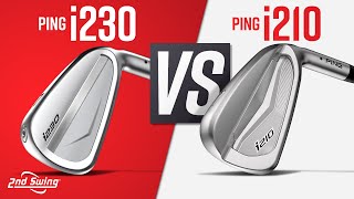 PING Irons Comparison  PING i230 vs PING i210 [upl. by Auoy631]