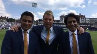 Were live at the innings break with Shane Warne Sanjay Manjrekar and Ramiz Raja India vs pakistan [upl. by Mcdade141]