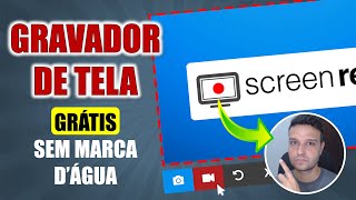 O MELHOR GRAVADOR DE TELA para PC  ScreenRec  Grátis sem Marca Dágua [upl. by Nylhtak]