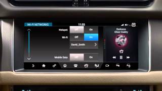 Jaguar XF 2017  InControl Touch Pro Connectivity [upl. by Jeffie]