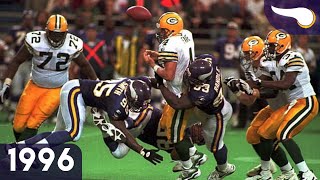 Favre amp Moon Duel in the Dome  Packers vs Vikings Week 4 1996 Classic Highlights [upl. by Ester988]