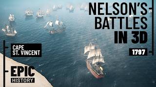 Nelsons Battles in 3D Cape St Vincent [upl. by Dare691]