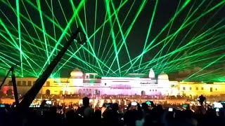 Diwali 2020 Breathtaking show of lights in Ayodhya [upl. by Nayrbo860]