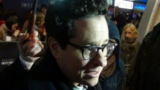 Star Trek Into Darkness Premiere Interview with J J Abrams [upl. by Berne]