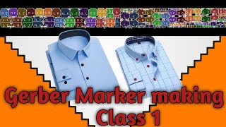 Gerber marker making class 1Gerber software Training Bangla tutorial Cad software Cad amp 3D [upl. by Anelec]