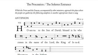 Antiphon  Hosanna English [upl. by Theron]