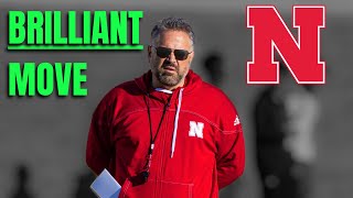 Matt Rhule Just Made His SMARTEST Move Yet For Nebraska [upl. by Zaslow]