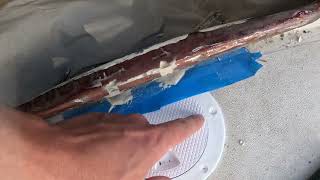 Fixing my boat repair mistakes [upl. by Aihsei]